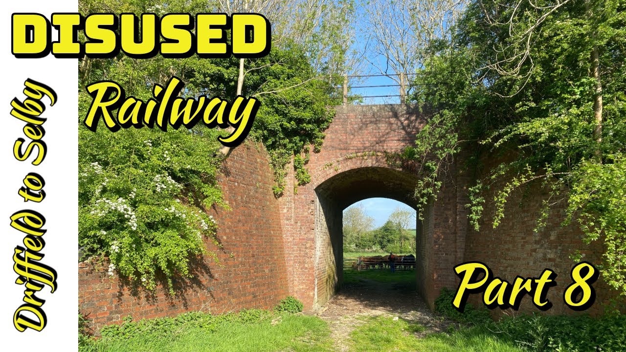 Driffield to Selby Disused Railway part 8.  Goodmanham to Market Weighton (almost).