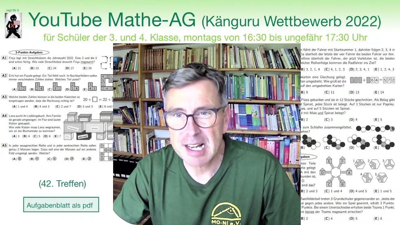 #42| Mathe AG | Känguru Wettbewerb 2022 | Lösungen & Strategien | Klasse 3/4