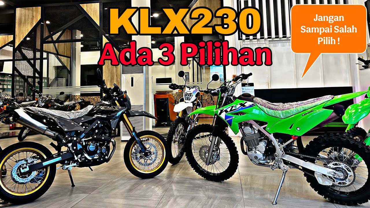 3 Pilihan KLX230 
