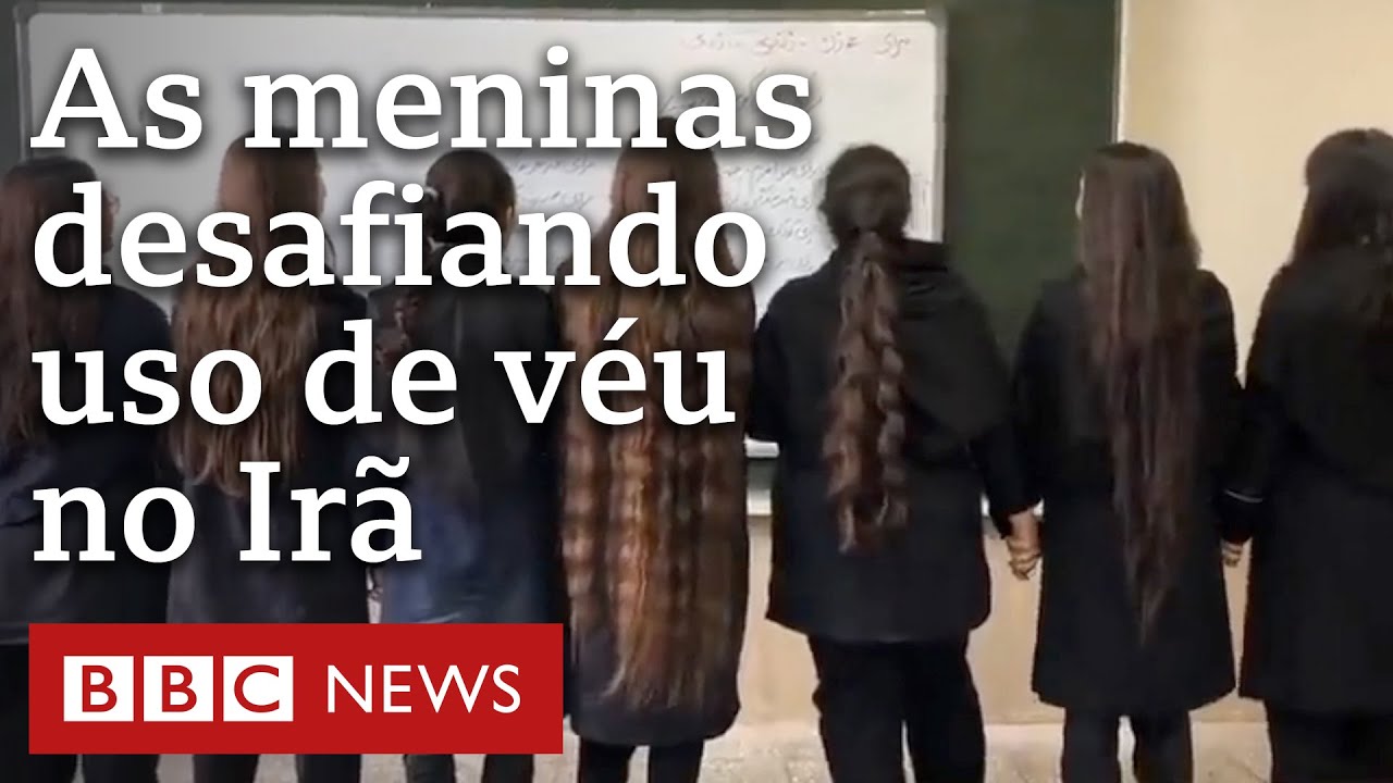 As meninas da linha de frente dos atos por liberdade no Irã