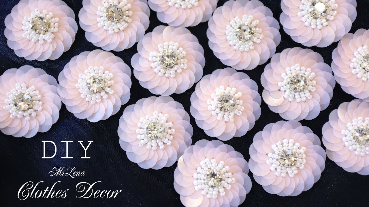 ДЕКОР ОДЕЖДЫ, МК / DIY CLOTHES DECOR / Be In Stile