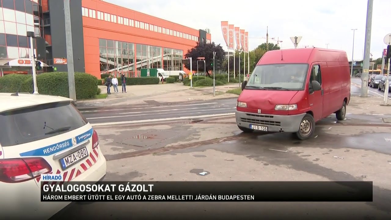 Gyalogosokat gázolt