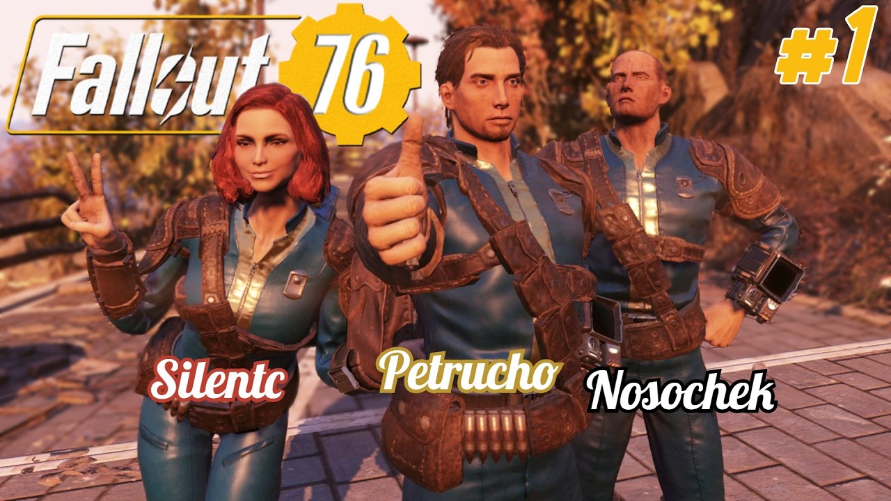Просто gameplay Fallout 76 с друзьями