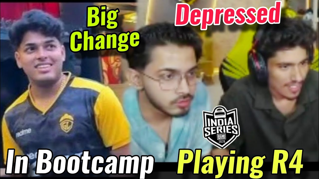 Jonathan Big Change 😳| Godz Playing BGIS R4 😮 Admino  Depressed 😧Players in Bootcamp ✅| Less Grind 🛑