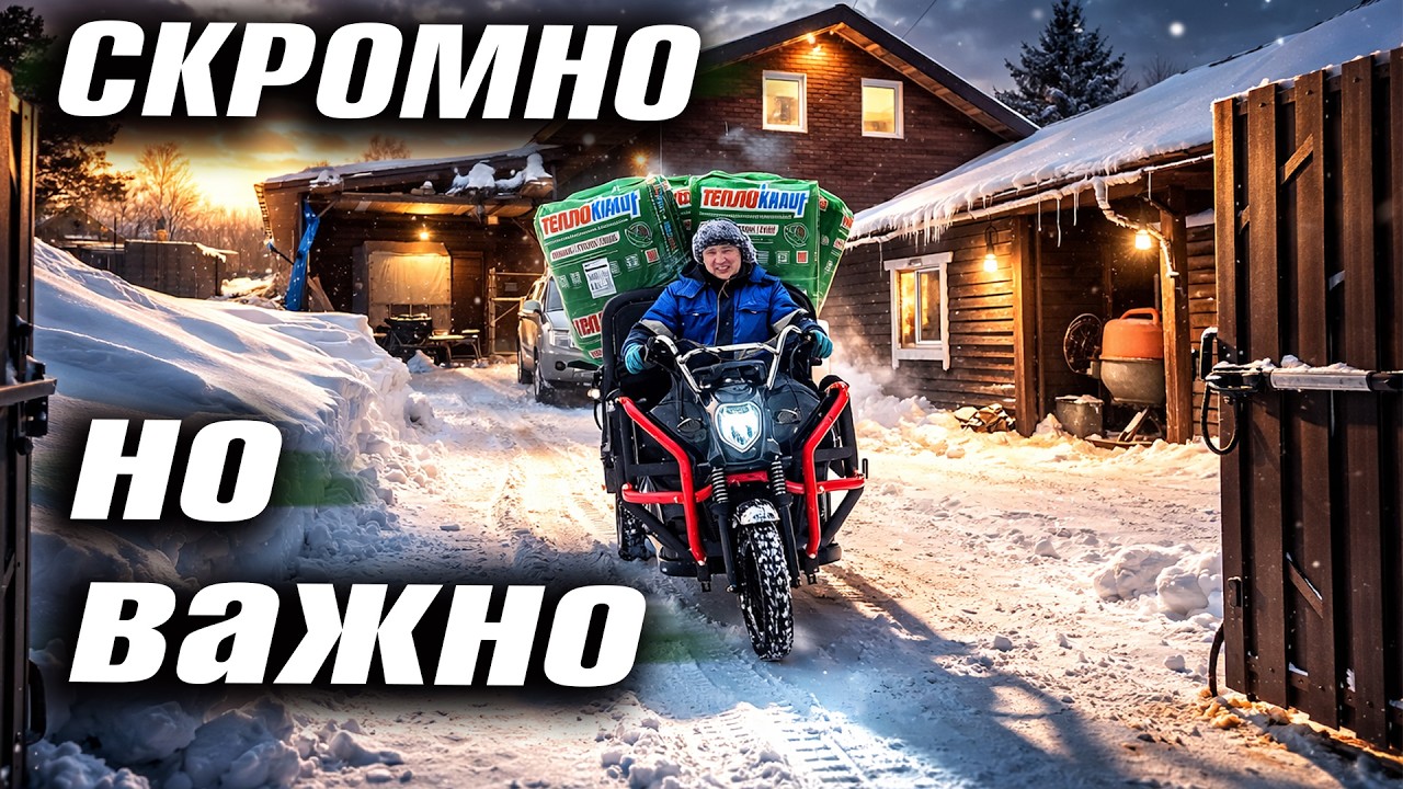 Вывоз НОВЫХ стройматериалов с участка и обновление спальни: как мы всё сделали!