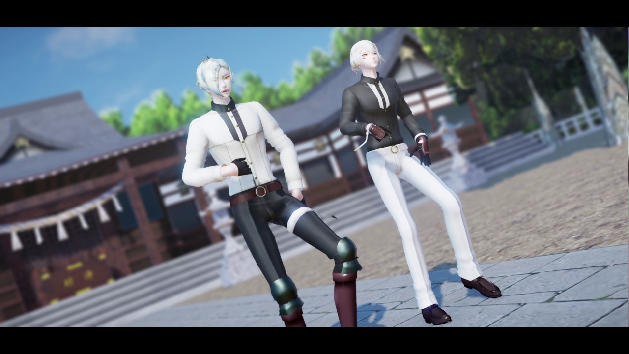 【MMD刀剣乱舞】 No title 【膝丸 ・ 髭切】