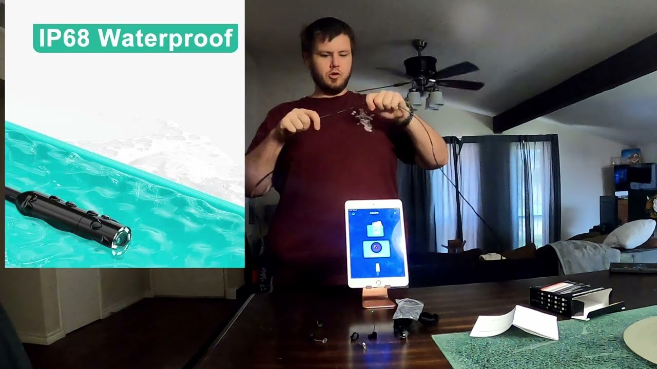 ILIHOME 1080P HD Phone-Powered Endoscope Review | 16.5 ft Semi-Rigid Borescope (B0F9WJQ1WH)