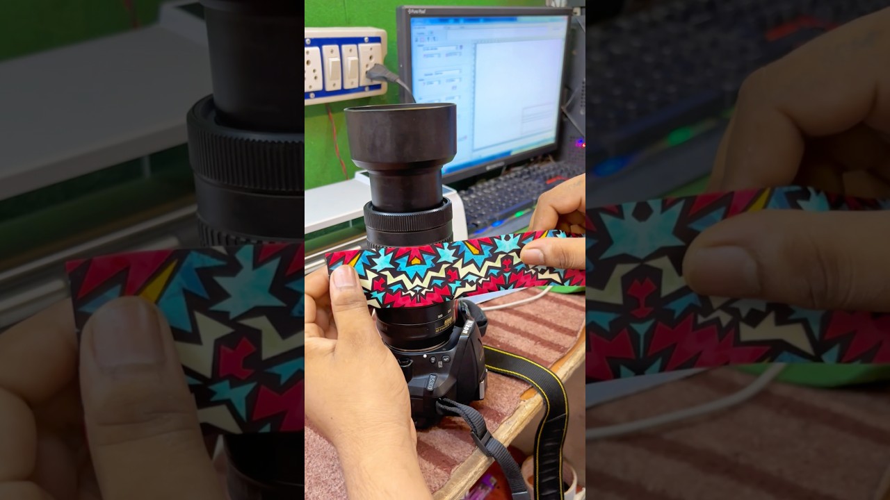 DSLR camera skin wrap😱 #shorts #ytshorts #dslr #skinwrap