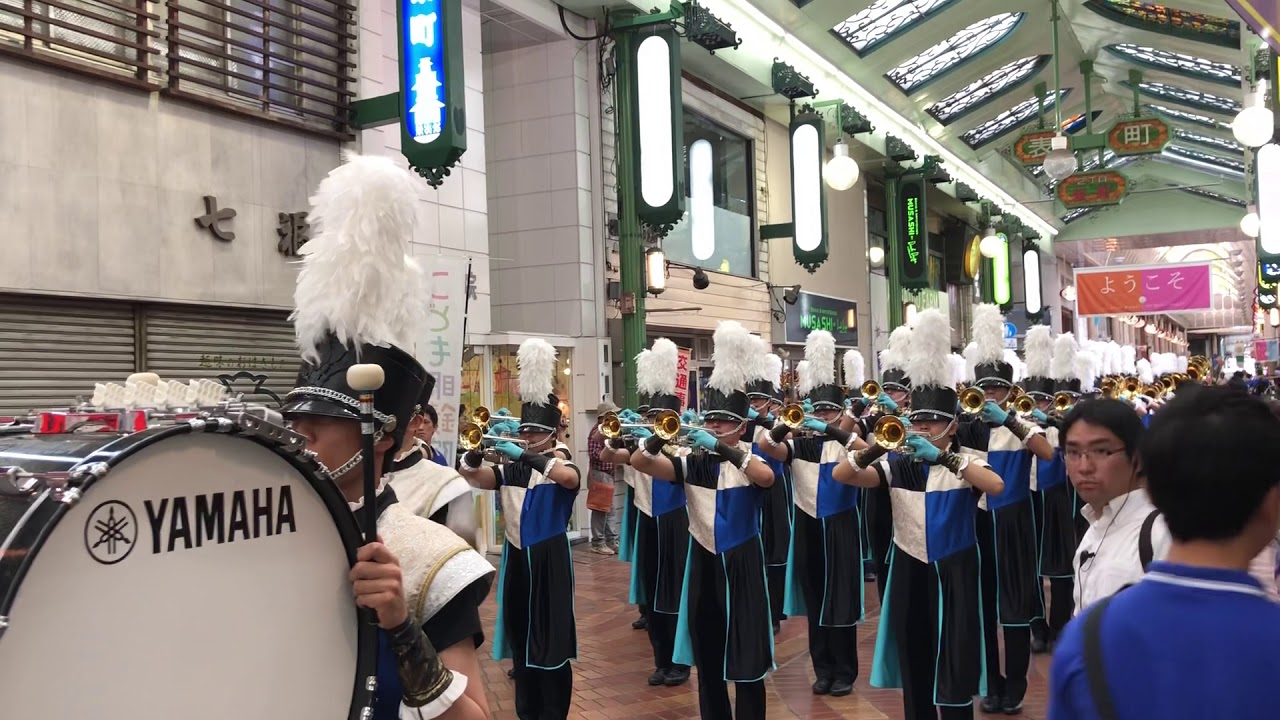2018・10・7 マーチング イン オカヤマ  表町商店街パレード 創価ルネサンスバンガード SOKA Renaissance Vanguard