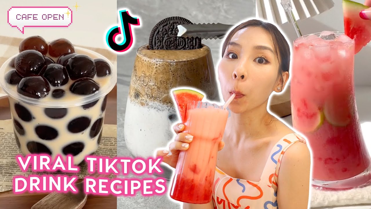 I Tried Making Viral TikTok Drinks 🧋