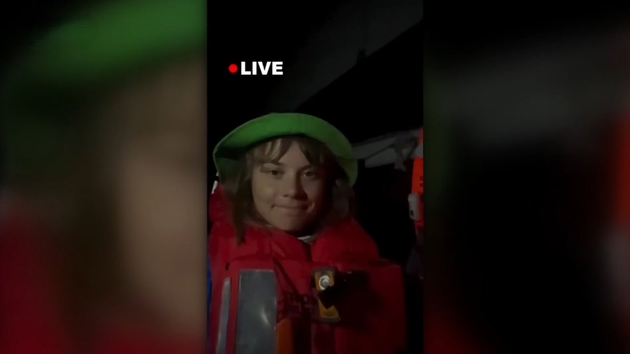 'Confused child': Greta Thunberg fumbles response in awkward clip