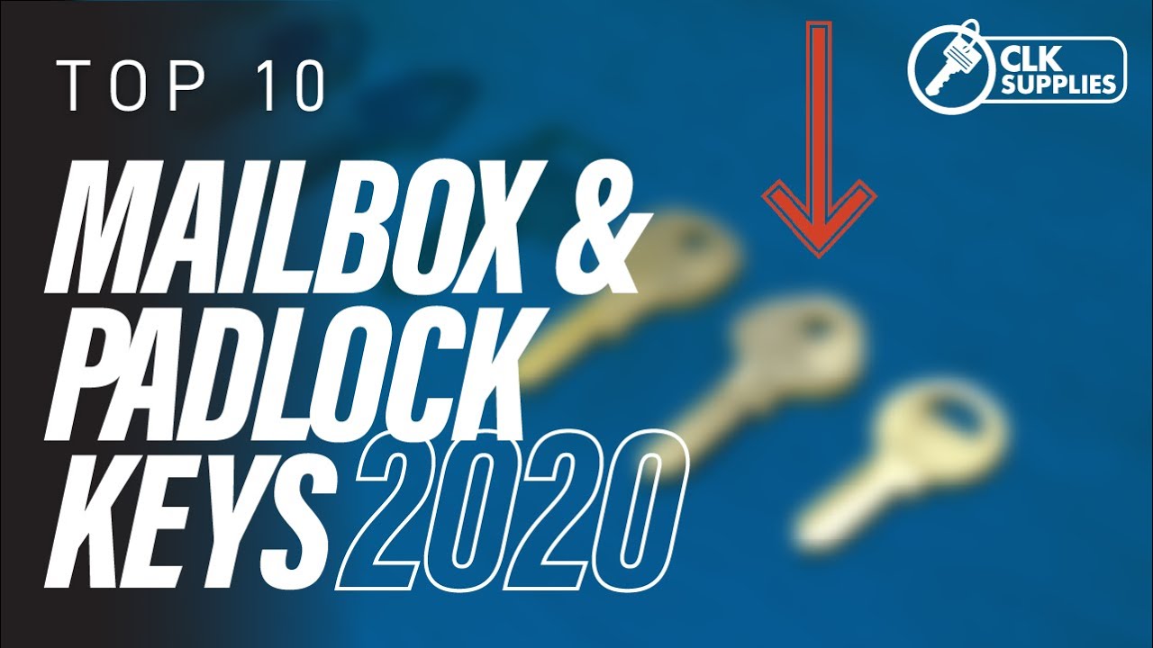 Top 10 Mailbox & Padlock Key Blanks in the USA! | Locksmithing 101