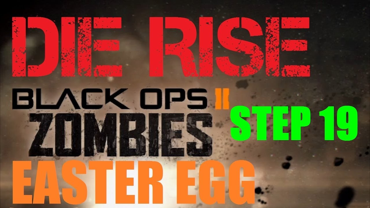 Die Rise Easter Egg Hunt Part 19: Using the Trample Steams on the Gold Zombie Emblems