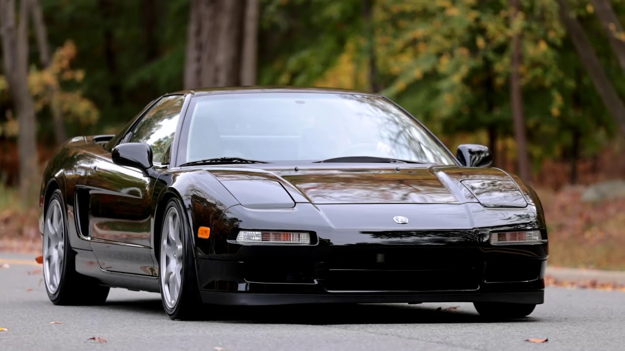 91 Acura NSX driving video