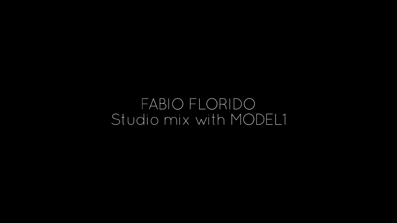Fabio Florido ▲ Techno Set with MODEL1 mixer (Studio Mix 2)