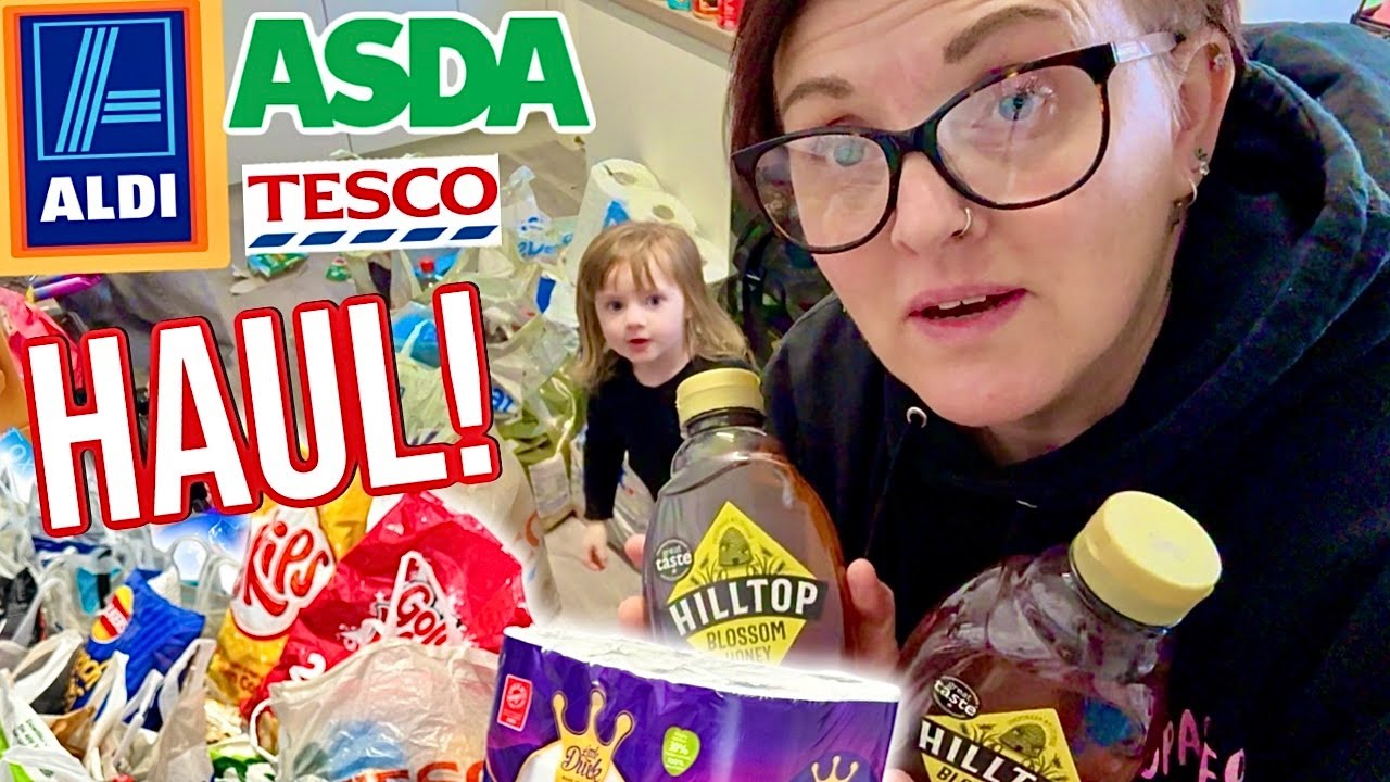 ** HUGE £420 Weekly Grocery Haul for 14! ** TESCO bargains, ASDA essentials & ALDI Pet Event!