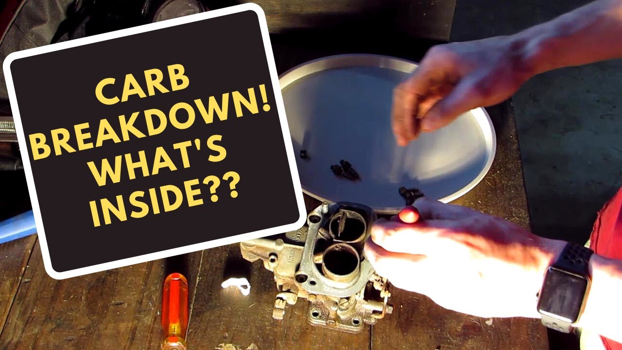 Episode 3: Carb Removal and Breakdown from Our 1968 Fiat 850 Spider! What's INSIDE?? Can we SAVE IT?