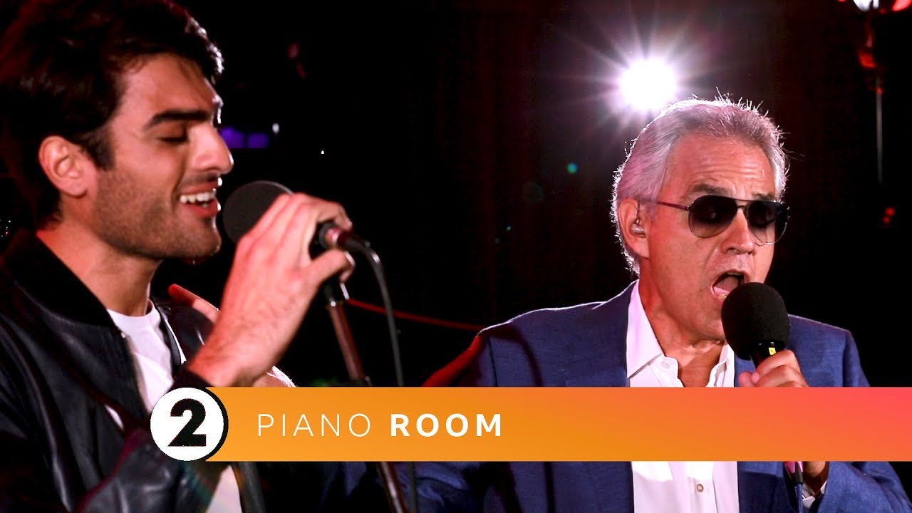 Andrea & Matteo Bocelli - Fall On Me (Radio 2 Piano Room)