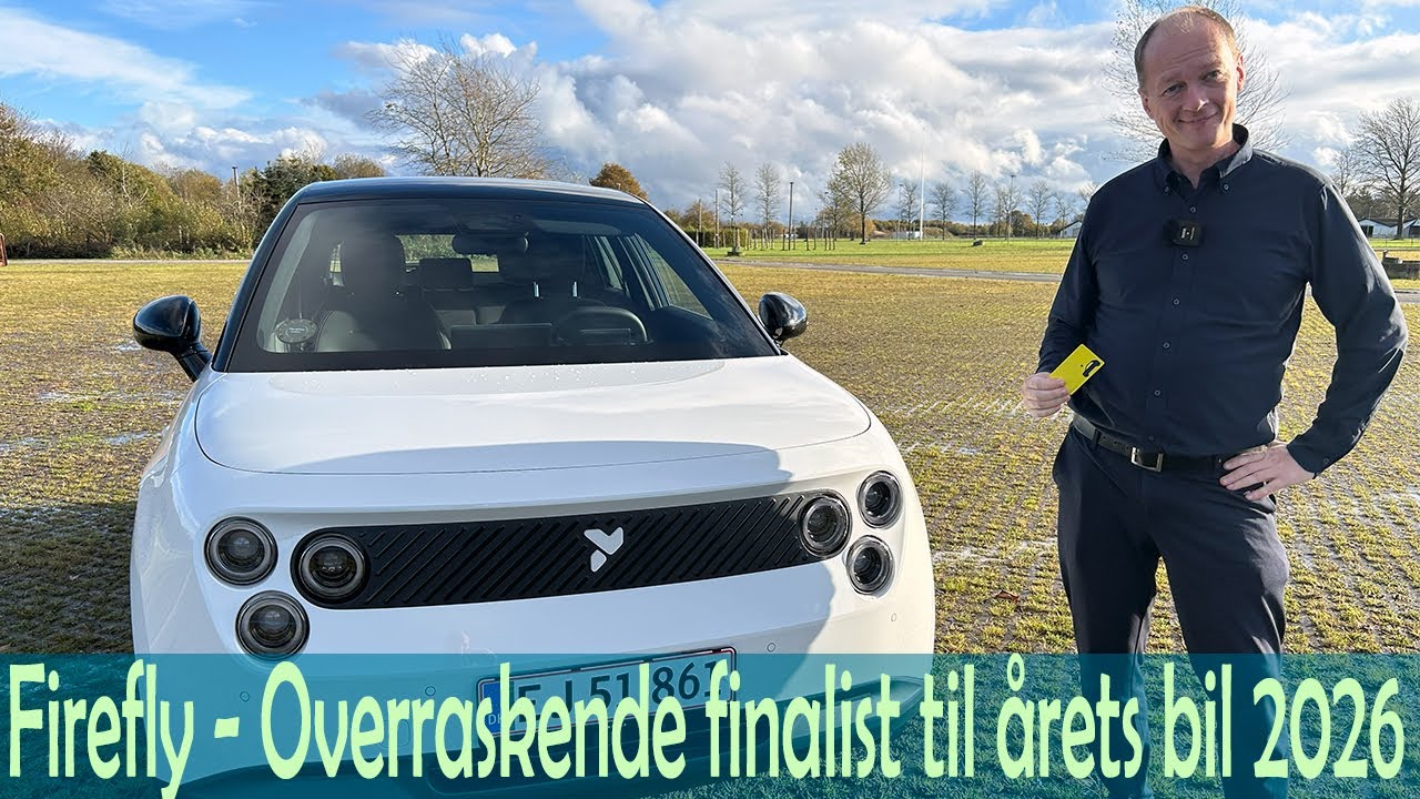 Firefly - Overraskende finalist til årets bil 2026
