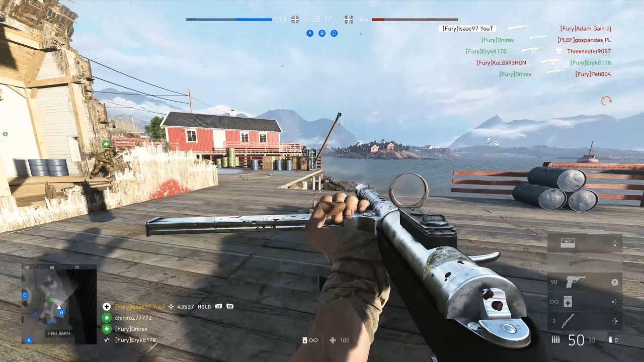 Battlefield 5: Squad Conquest gameplay (No Commentary)