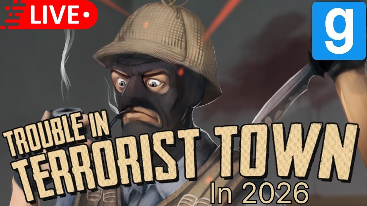 Live with TTT in 2026 and prop hunt... (Garry's mod with friends)