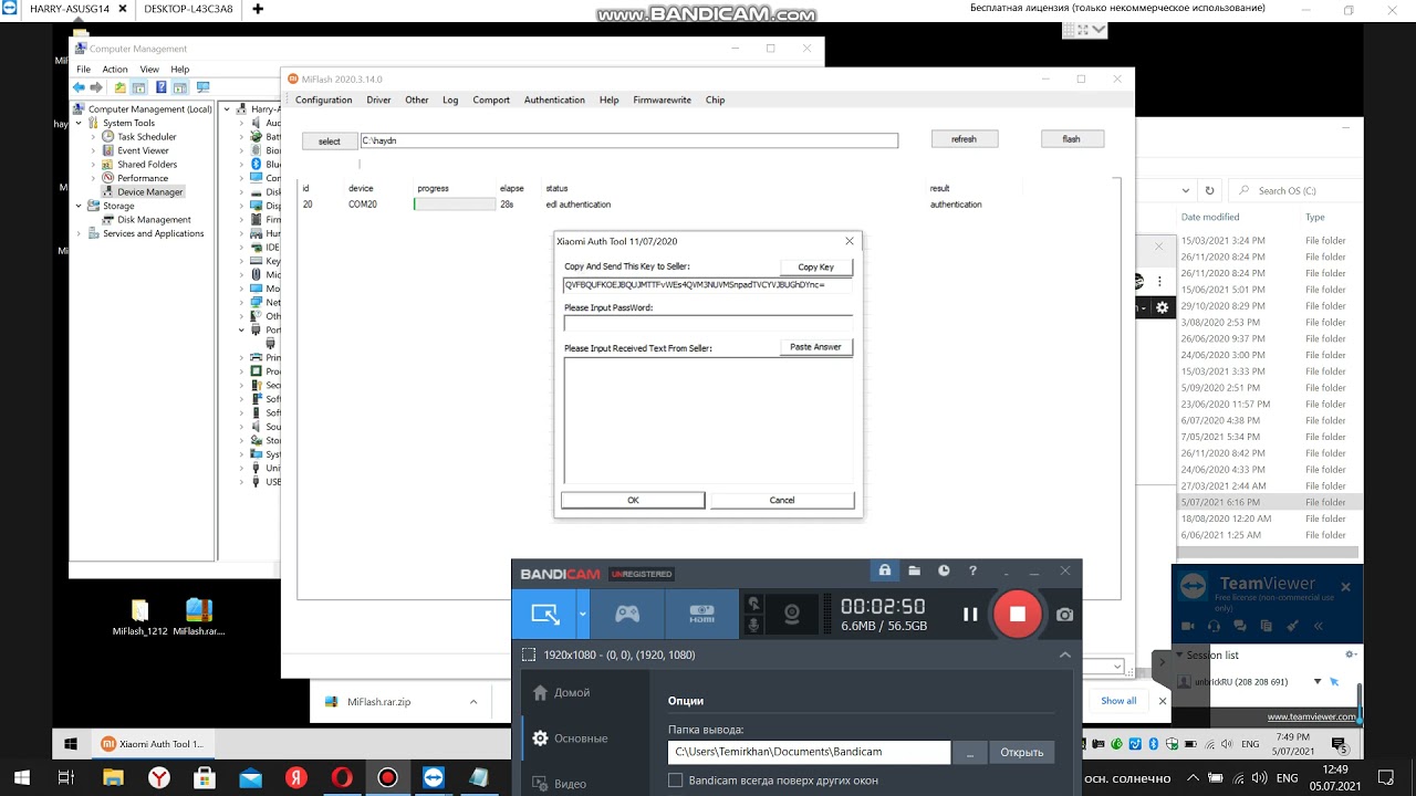 Redmi K40 Pro hard brick | ping target via firehose | write timeout maybe device was disconnected