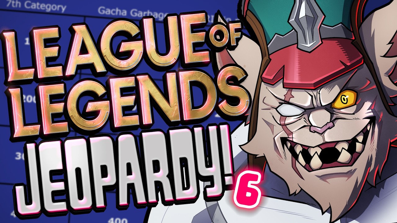 League of Legends JEOPARDY but EVERY Question is Rigged