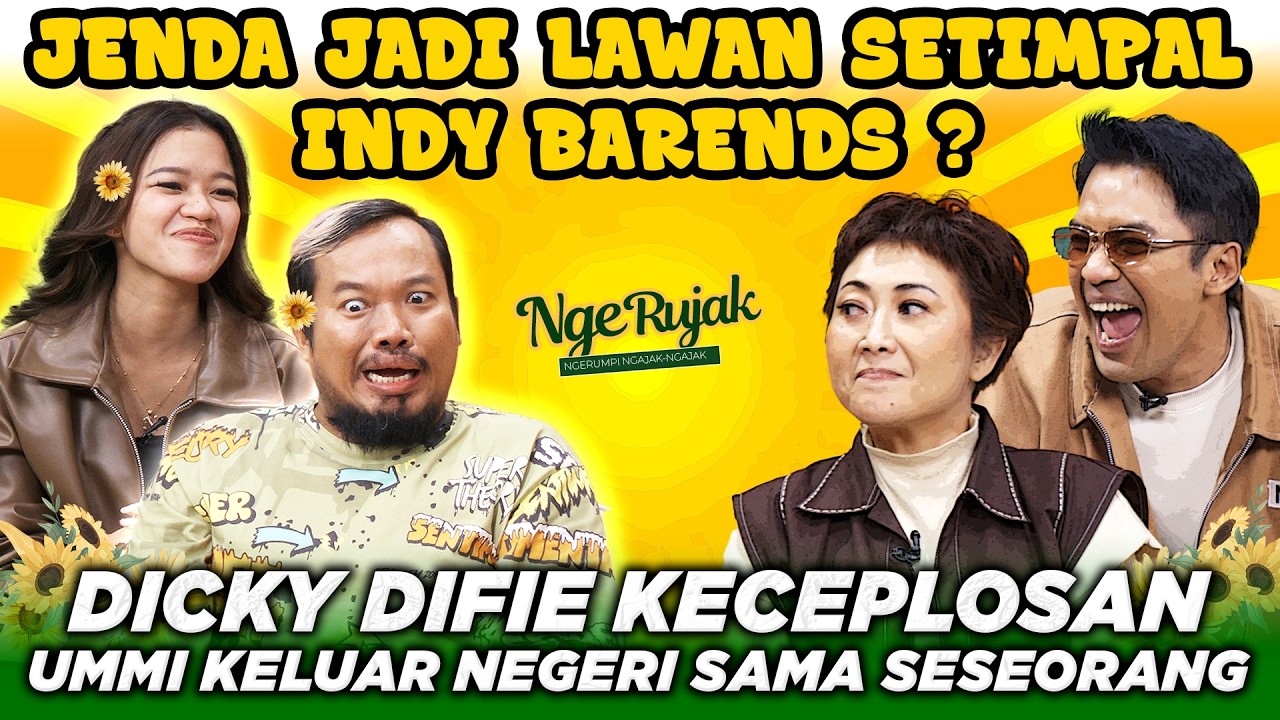 “AKU DIJEBAK!” JENDA MELEDAK, UMMI SALTING WAKTU DICKY DIFIE SPILL | NGERUJAK