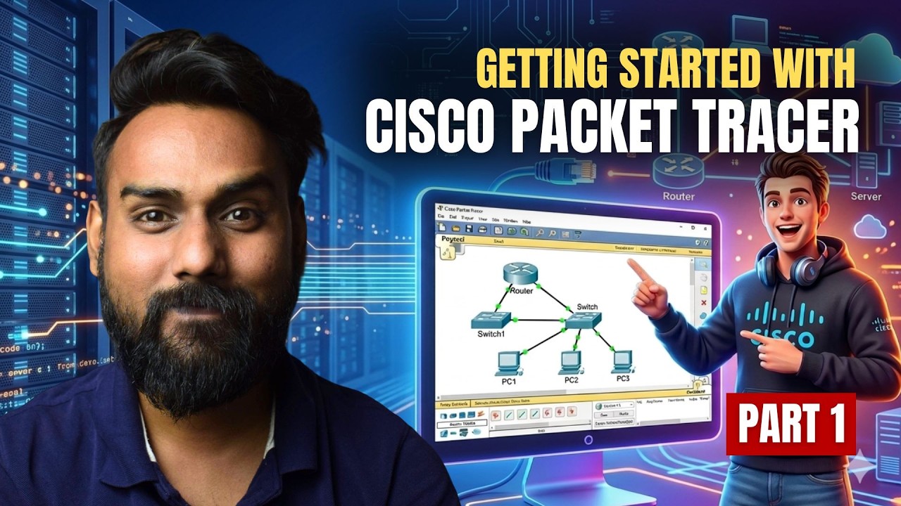 Настройка Cisco Packet Tracer и создание первой сети (руководство для начинающих), часть 1