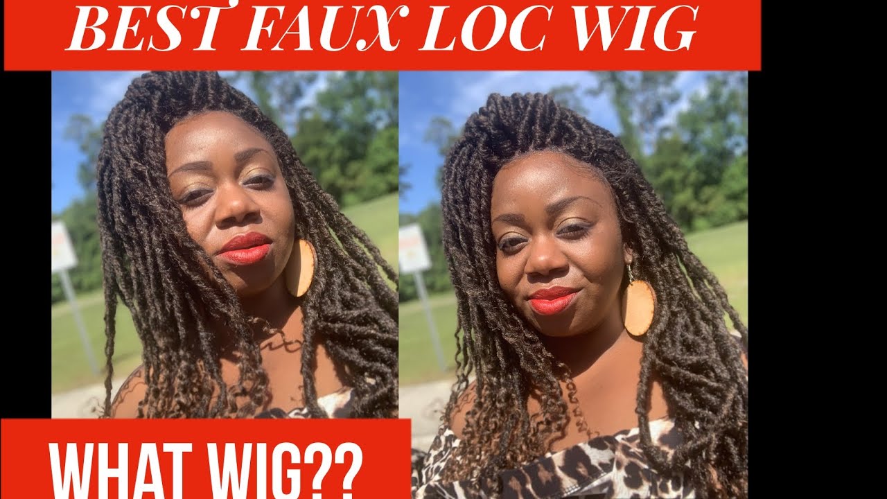 WIG WHERE?? BOBBI BOSS Faux Loc Best Affordable WIG EVER!