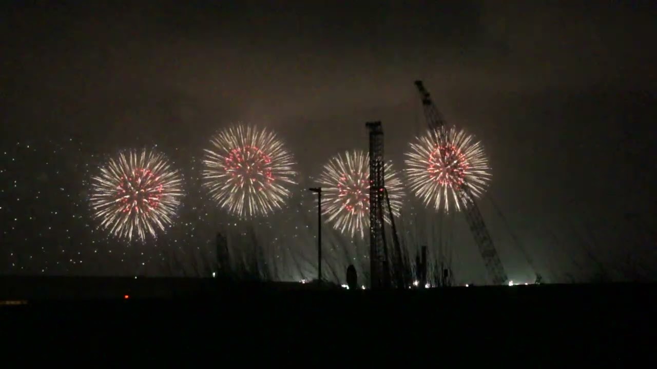 2014國慶煙火在台中港(第二段)