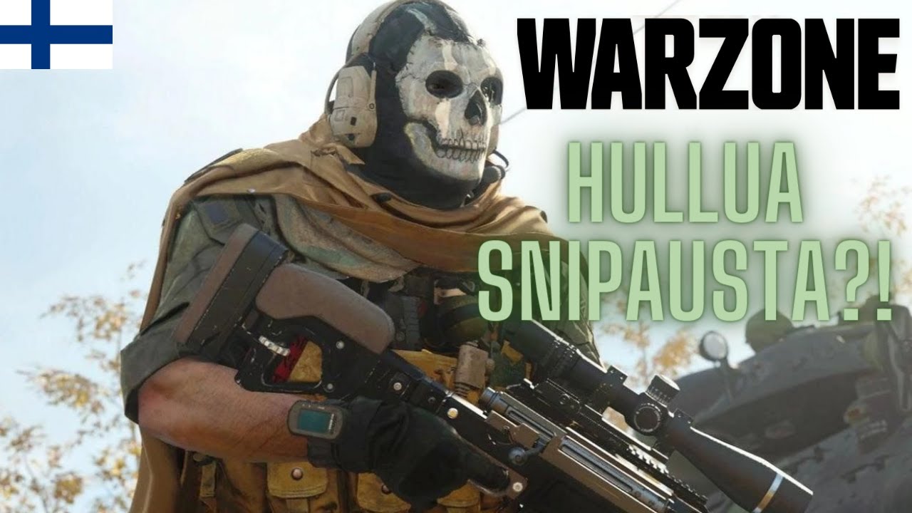 HULLUA SNIPAUSTA!! | WARZONE SUOMI