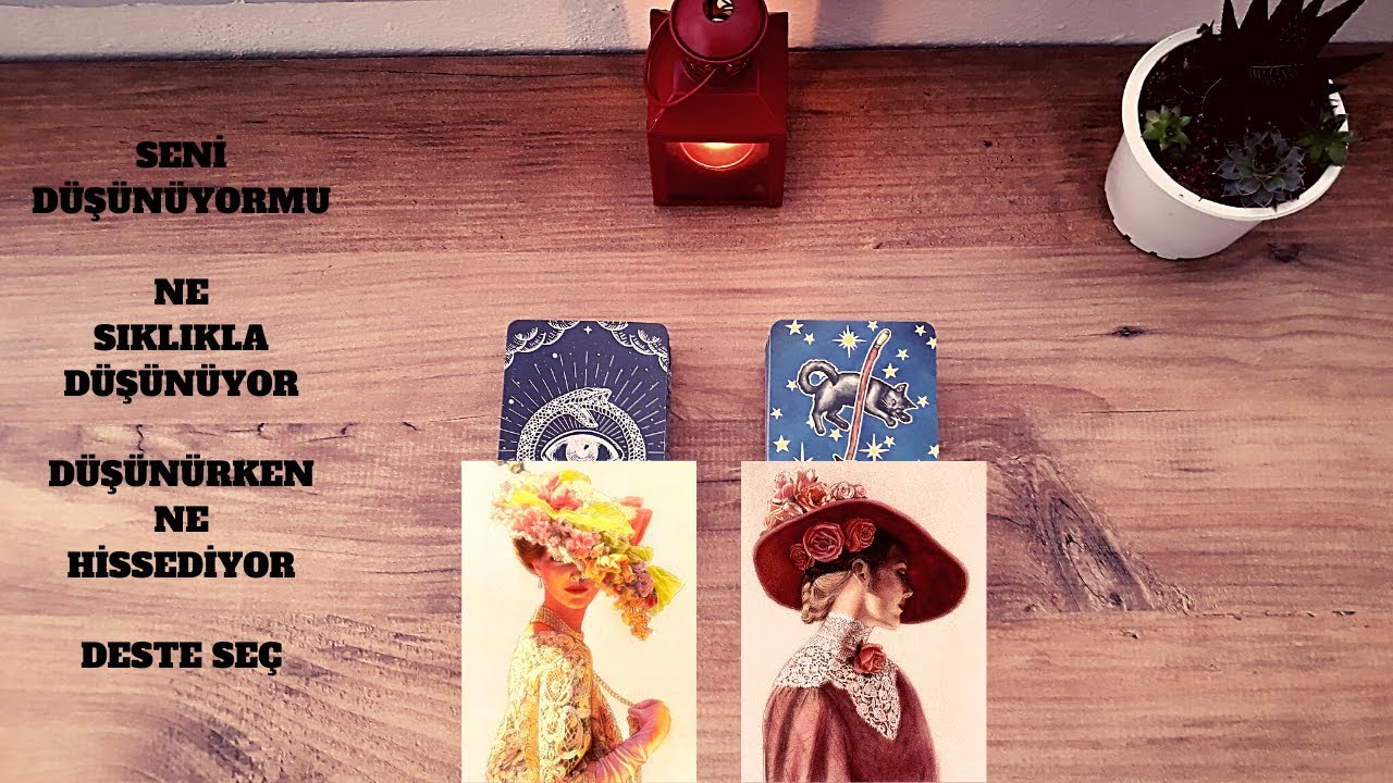 Beni Düşünüyormu/ Ne Sıklıkla Düşünüyor /Düşünürken Ne Hissediyor #tarot #desteseç