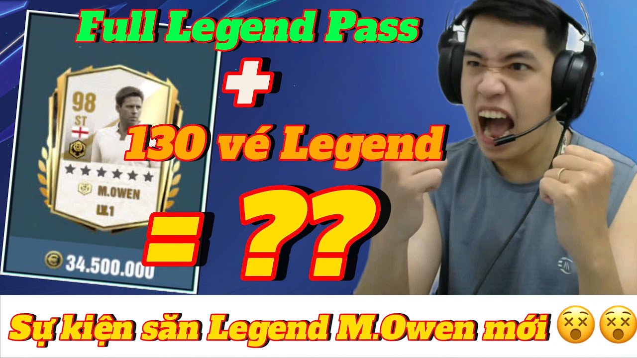 [BAPF] Bất ngờ với cái kết chơi 130 vé Legend và full Legend Pass Be A Pro săn M.Owen