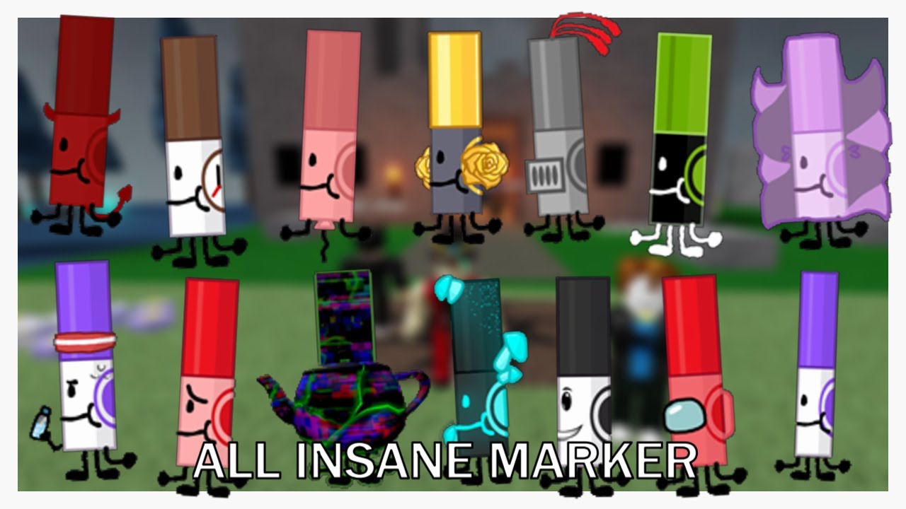 How to get ALL INSANE MARKERS + Badges in Find the Markers
