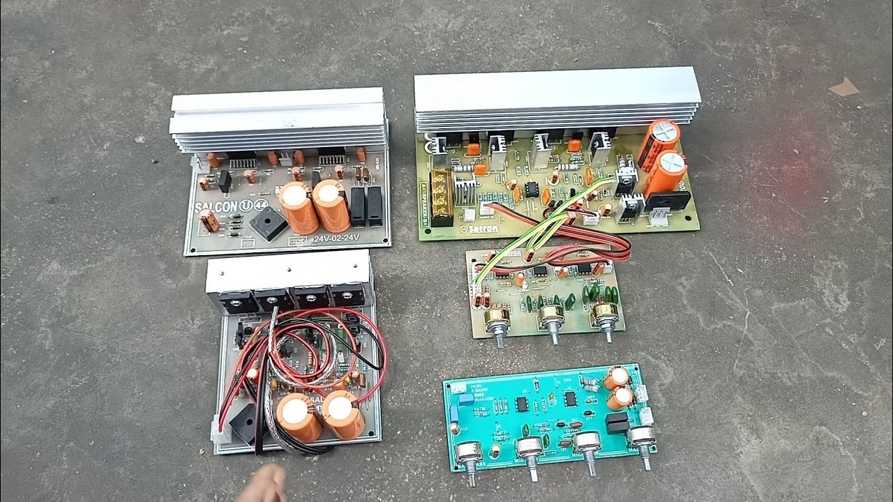In tino Board me se kon sa Amplifier board achha hoga / best 200 watt amplifier board