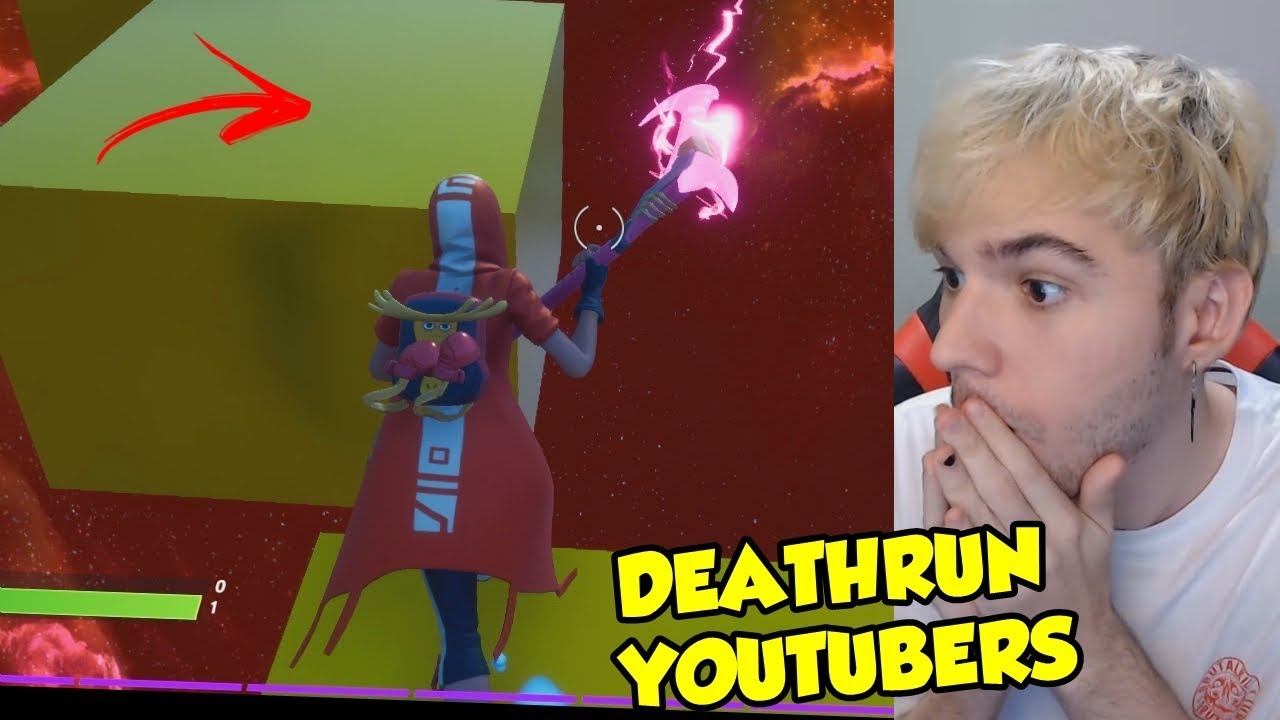 DEATHRUN DOS YOUTUBERS !!! - Fortnite