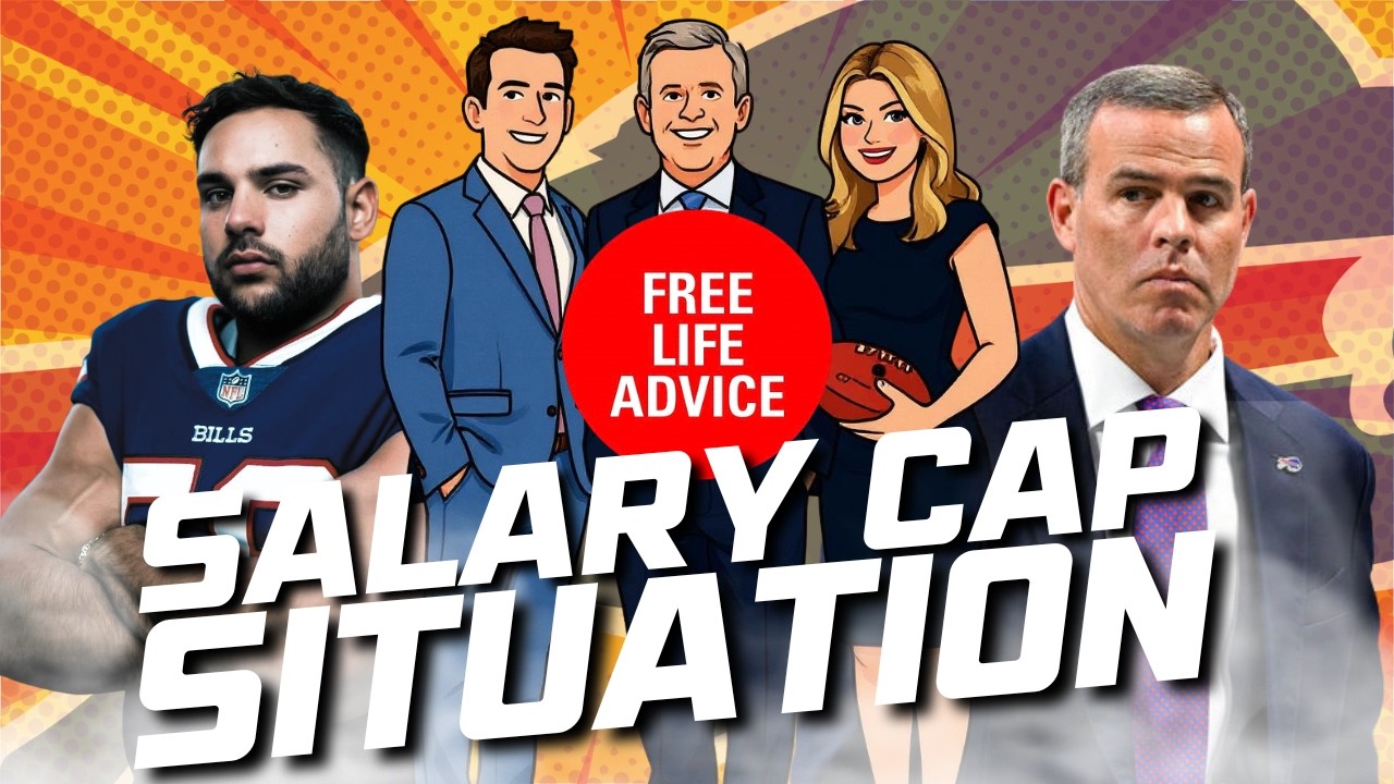 The BILLS Salary Cap SITUATION, STAY or GO for Buffalo's 'Back 7' on defense and LIFE ADVICE