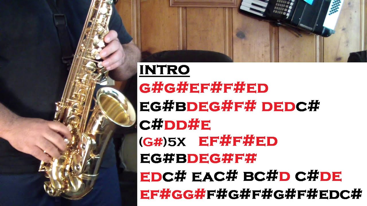 POR LAS CALLES DE CHIHUAHUA - TUTORIALES PARA EL SAX ALTO - SANTIAGO PACHECO