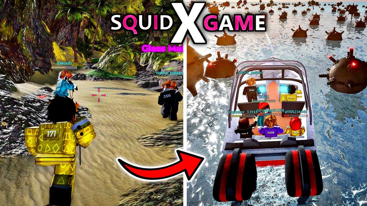 Squid Game X - 🏝️ISLAND ESCAPE (Full Walkthrough) - Roblox