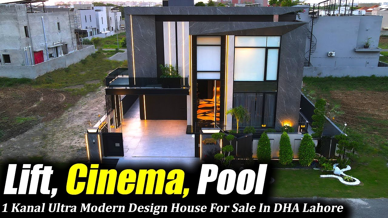 Fully Furnished 1 Kanal Full Basement House With Lift, Cinema, Pool For Sale In DHA Phase 6 Lahore