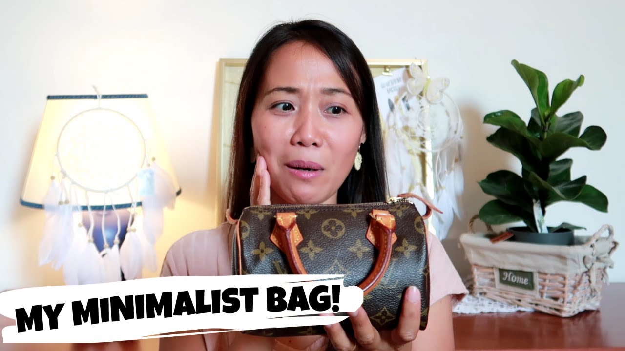 MY MINIMALIST BAG! LV MINI HL SPEEDY! || Yani Gomez