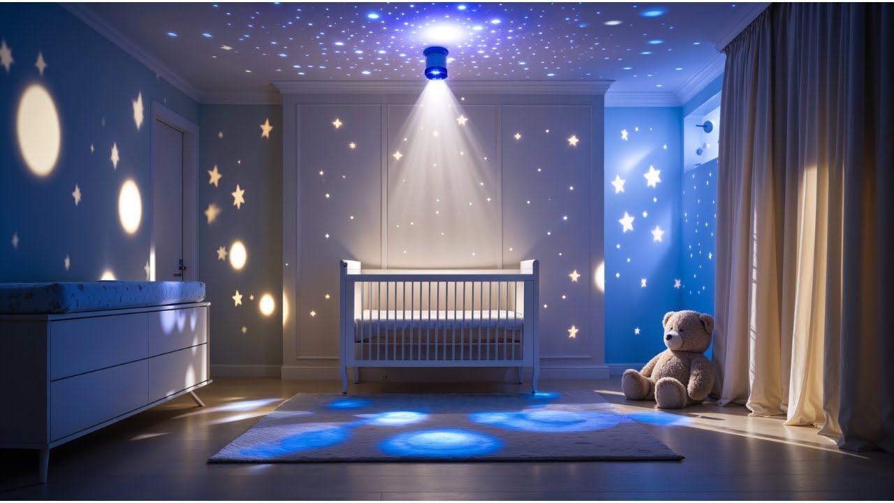🌙 Moonlight Baby Sleep Music 💤 Gentle Lullaby for Deep & Peaceful Sleep (1Hour)