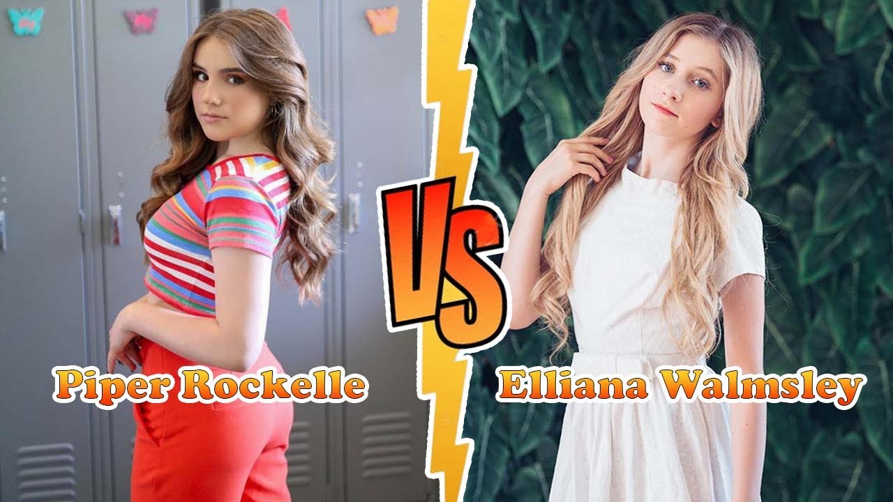 Piper Rockelle VS Elliana Walmsley Stunning Transformation ⭐ From Baby To Now