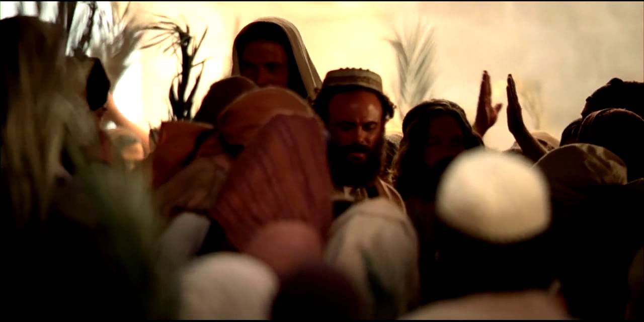 Der triumphale Einzug Jesu in Jerusalem