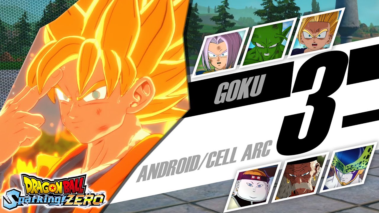 SAVING THE WORLD FROM CELL!!! Dragon Ball Sparking Zero Goku Episode Battle! (Android/Cell Arc)