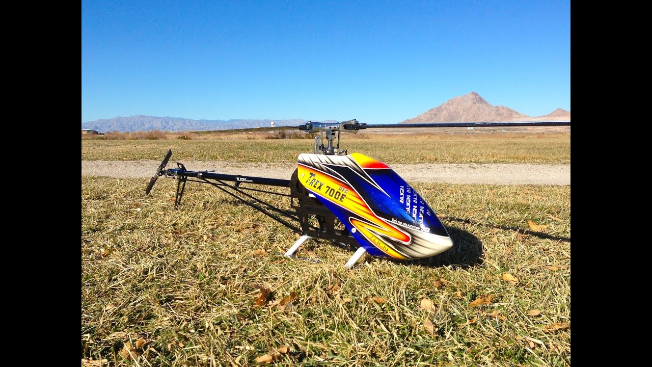 Alan Szabo Jr. ALIGN Trex 700E DFC HV 1/16/2013