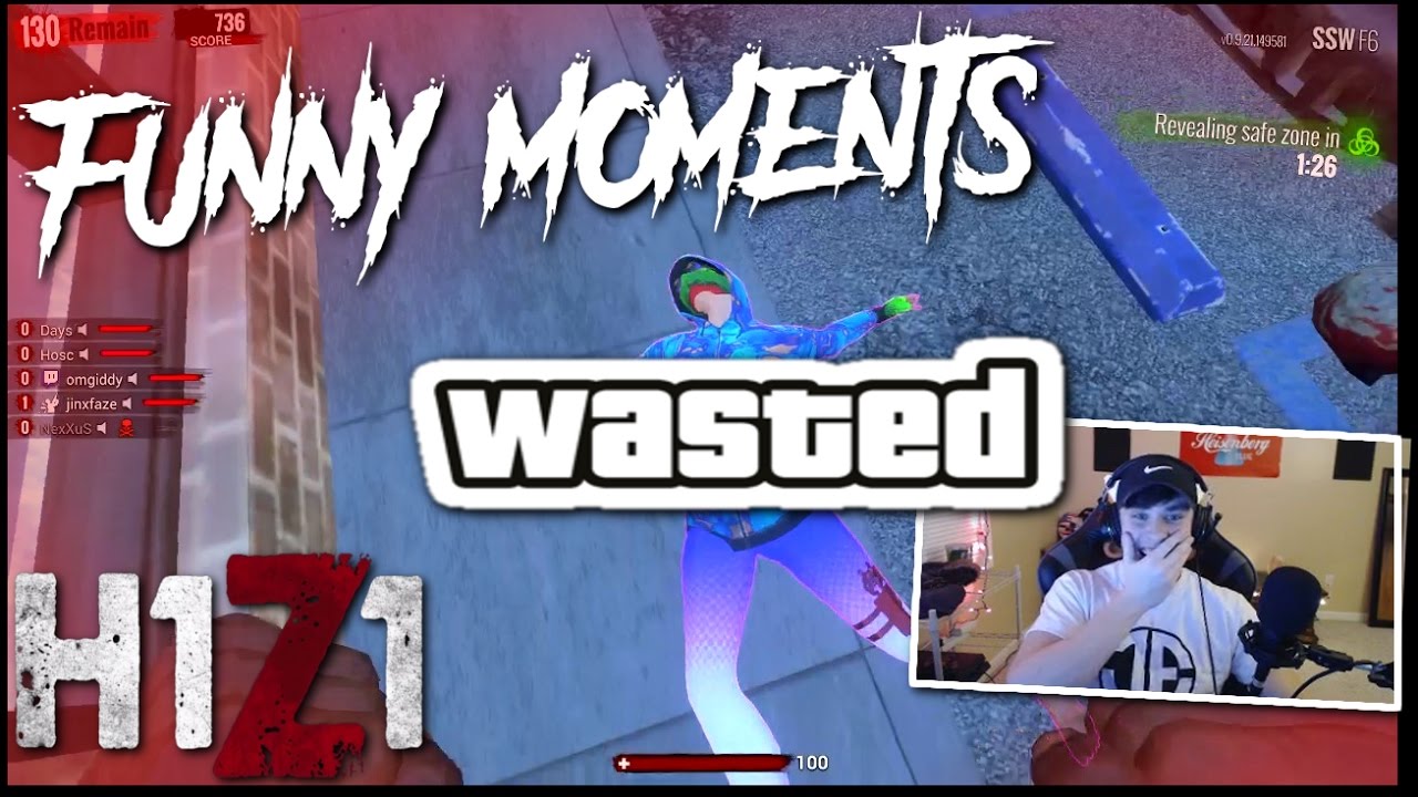 KILL WITH A PARACHUTE! - H1Z1 Funny Moments Compilation