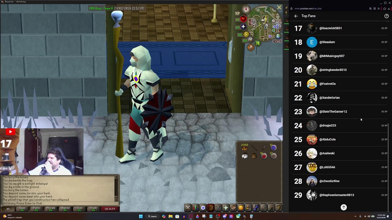 99 HUNTER GRIND CONTINUES!  ⚔️  #osrs