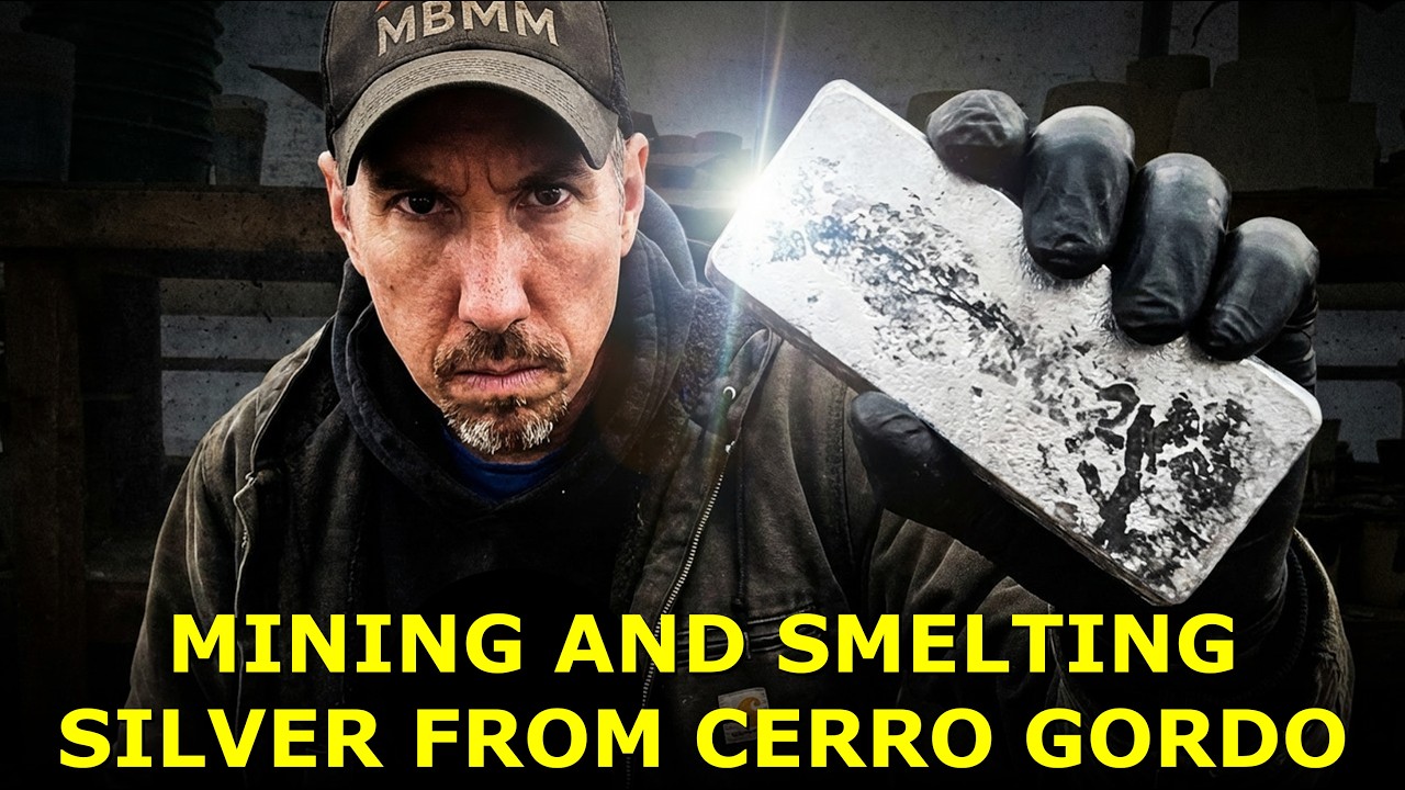 Inside California&rsquo;s Biggest Silver Mine: Smelting Silver Ore from Cerro Gordo